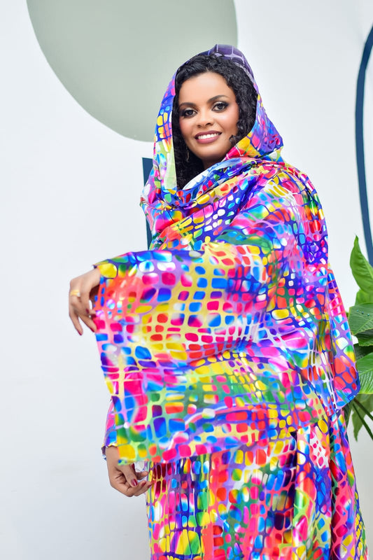 Colourful Cube Thoub