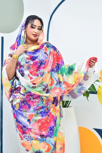 Flowery Thoub